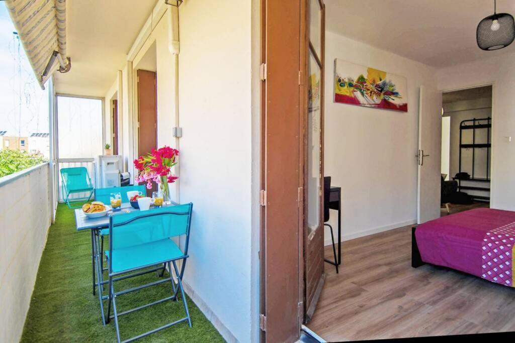Climatise Gare Stcharles 4 Chambres Grand Balcon / Experience-Immo 마르세유 외부 사진