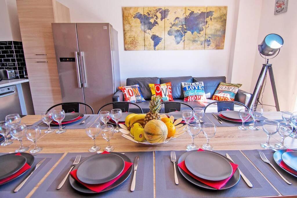 Climatise Gare Stcharles 4 Chambres Grand Balcon / Experience-Immo 마르세유 외부 사진